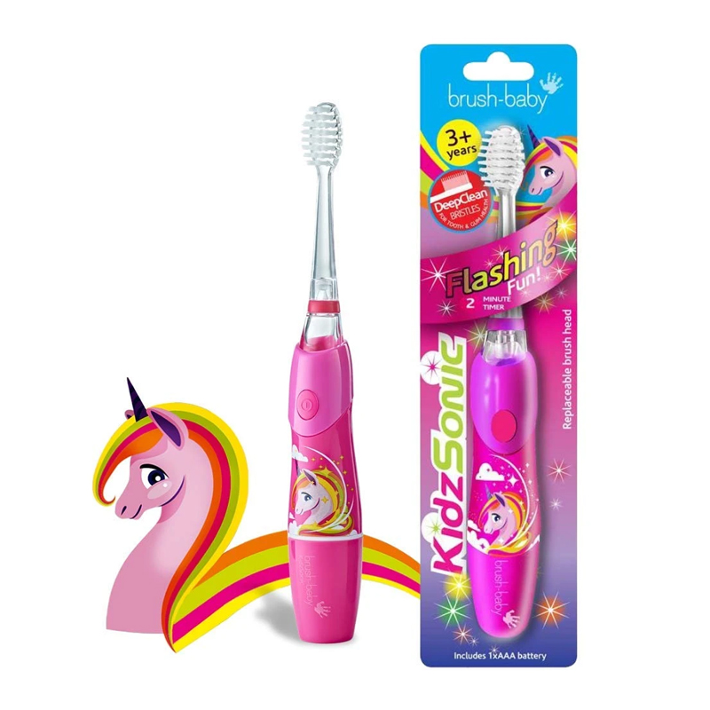 Brush-baby KidzSonic Electric Kids Toothbrush 3 - 6 years - Unicorn